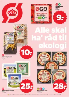 ØGO økologisk pizza, 342-418 g. gyldig fra 02.05.2026 | Side: 12 | Produkter: Pizza, Pasta, Skiveost