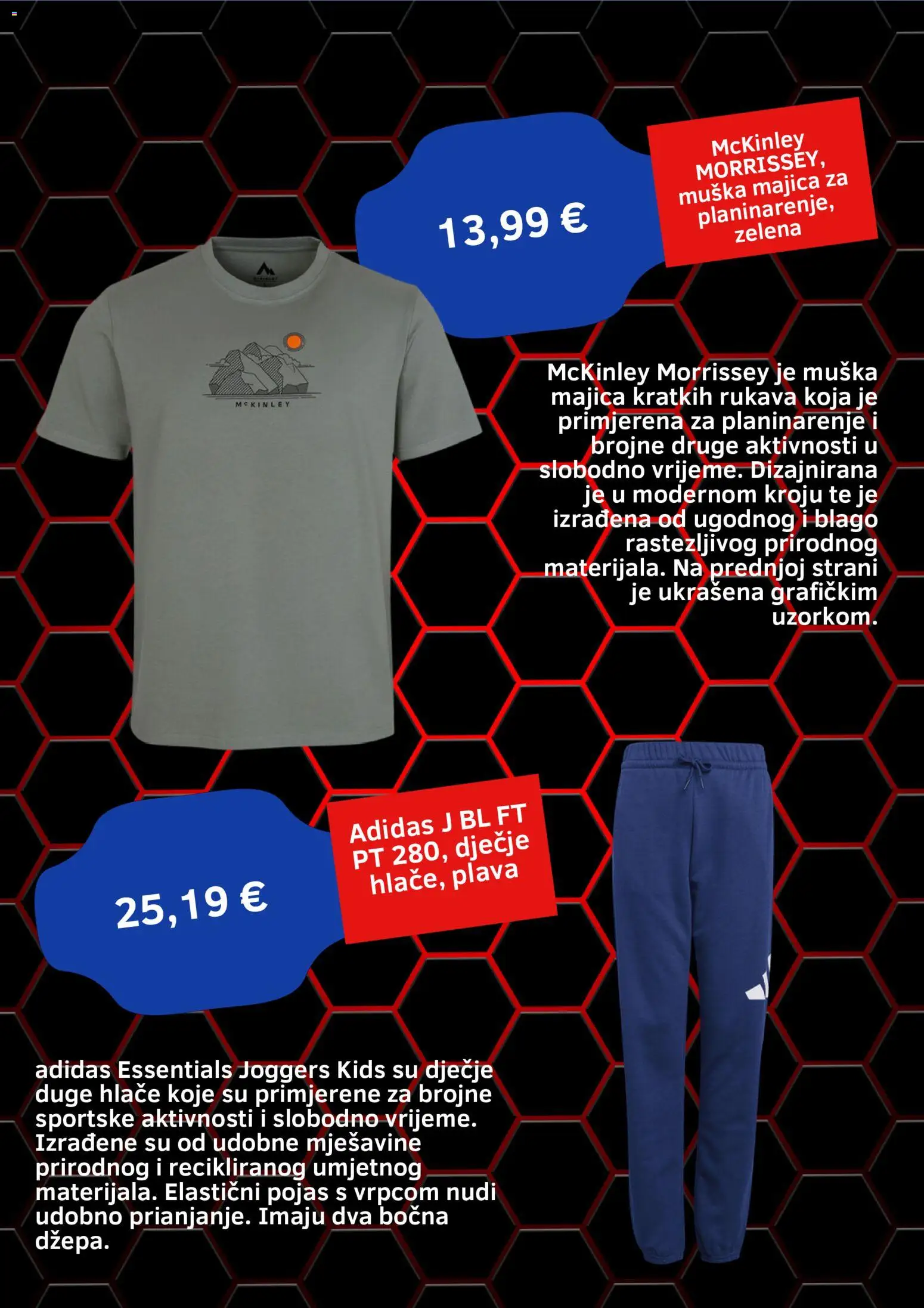 Intersport katalog | vrijedi od 01.04.2026 | Stranica: 2 | Proizvodi: Majica, Hlače, Pojas