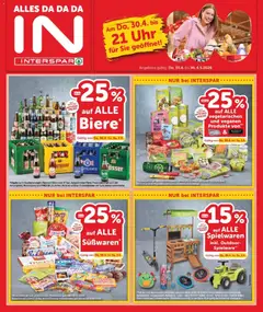 Interspar Flugblatt - Burgenland Sued ab 30.04.2026 gültig
