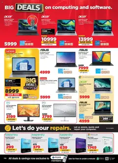 HiFi Corp Specials │ valid from 06.08.2025 | Page: 18 | Products: Sim, Monitor, Mouse, Laptop