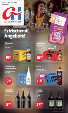 Getränke Hoffmann Prospekt 	 ab 20.10.2025 gültig