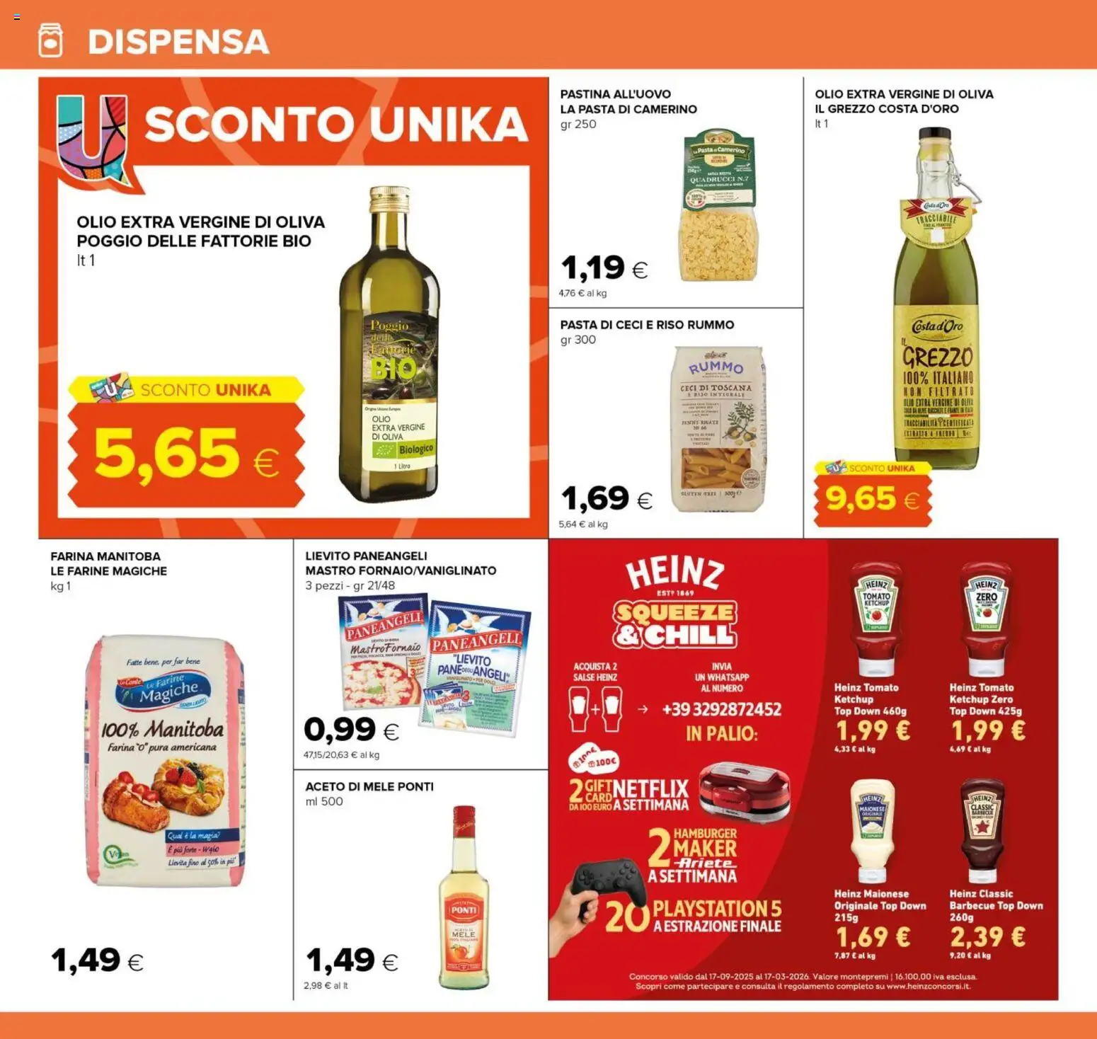 Volantino Oasi del 21.11.2025 | Pagina: 20 | Prodotti: Riso, Maionese, Olio, Hamburger