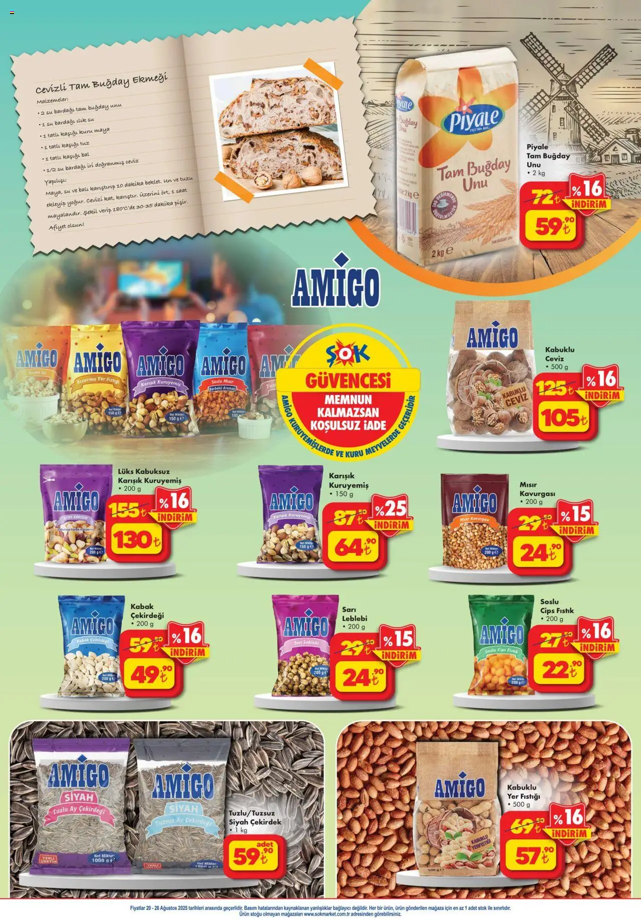 Şok Market Katalog - 20.08.2025 tarihinden itibaren geçerlidir | Sayfa: 3 | Ürünler: Fındık, Meyve, Saat, Bağlayıcı