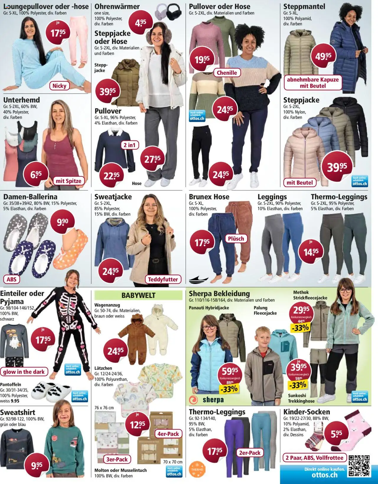 Otto's Aktionen – gültig ab 01.10.2025 | Seite: 7 | Produkte: Unterhemd, Bekleidung, Hose, Steppmantel