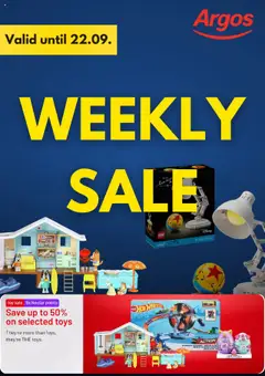 Preview of Argos - Weekly offers valid from 16.09.2025