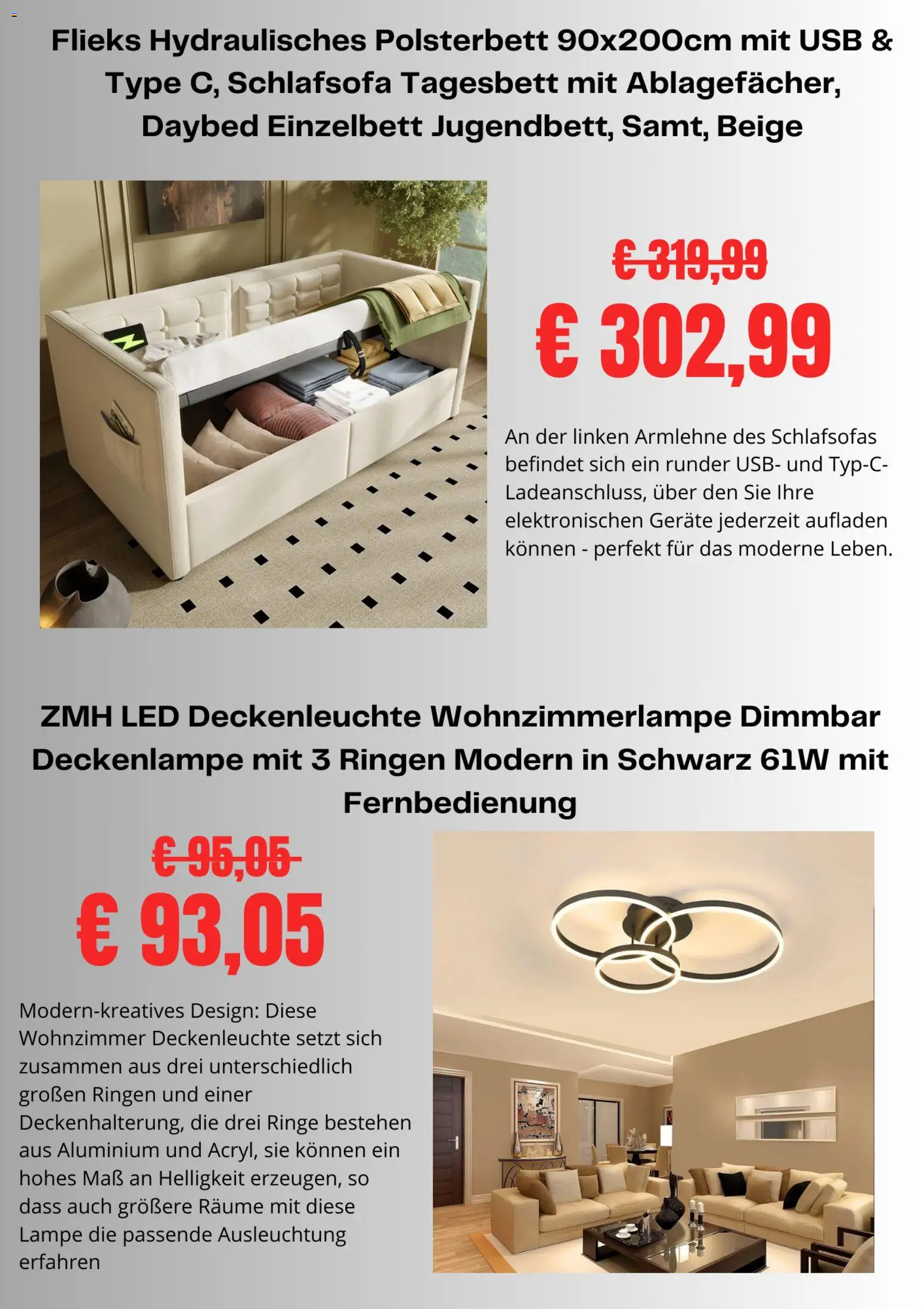 Kaufland Flugblatt gültig ab 28.12.2025 | Seite: 2 | Produkte: USB, Lampe