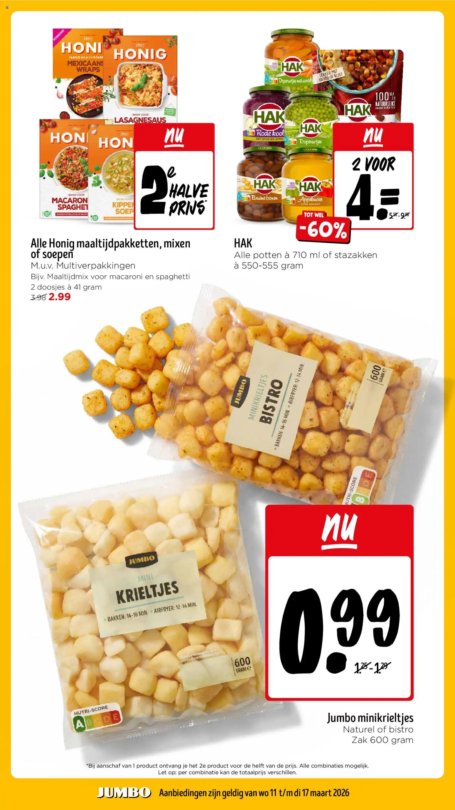 {H1} | Pagina: 14 | Producten: Kool, Brood, Kan, Macaroni