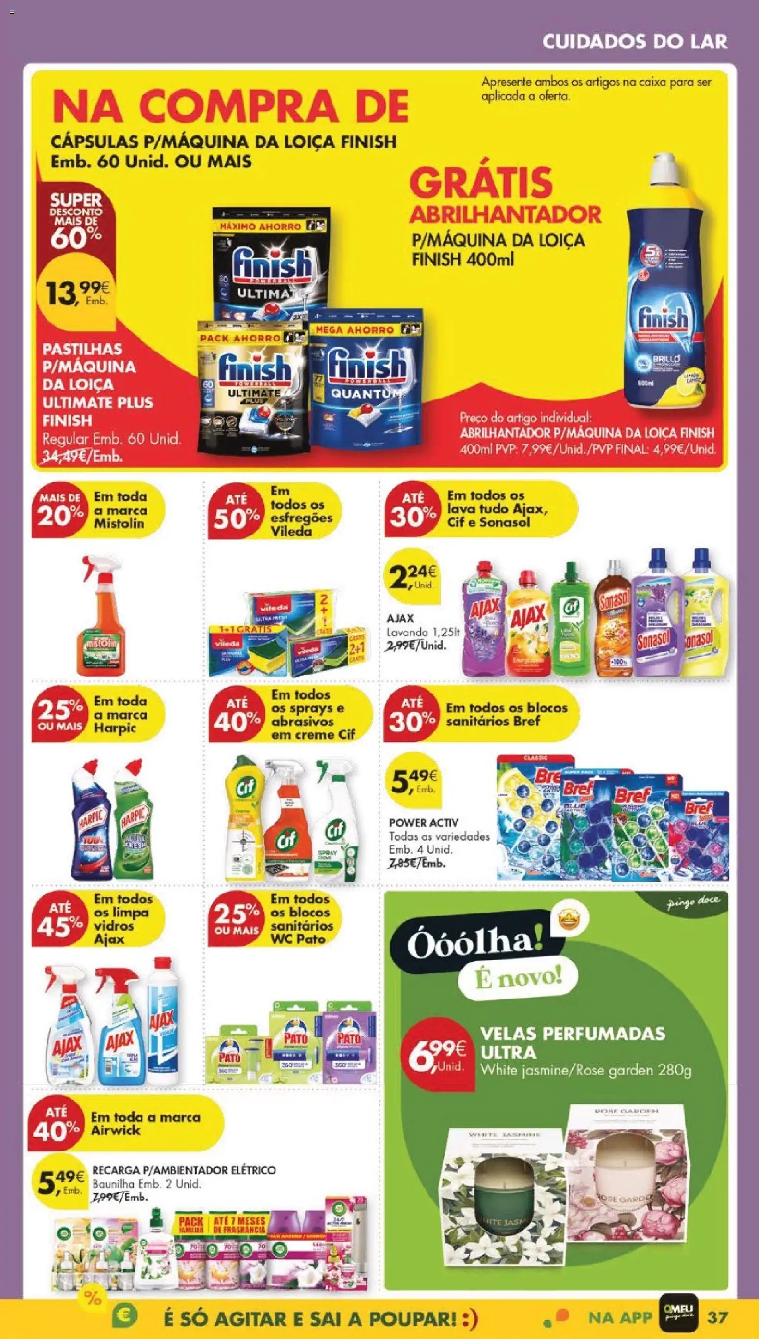 Pingo Doce folheto │ válido de 13.01.2026 | Página: 39 | Produtos: Fragrância, Limpa vidros, Caixa, Creme