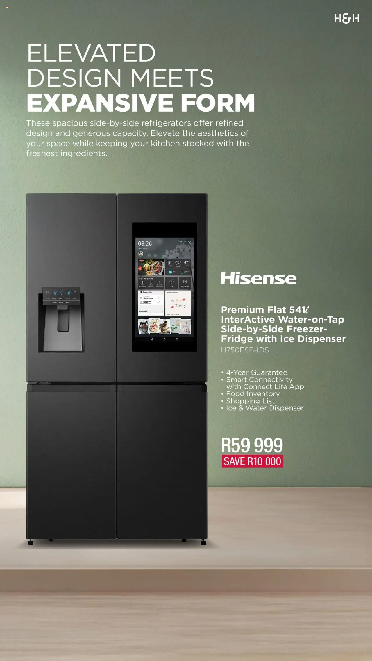 House and Home - Cooling Catalogue │ valid from 04.08.2025 | Page: 2 | Products: Freezer, Freezer fridge, Fridge, Water