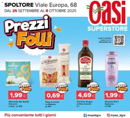 Anteprima del volantino Oasi Spoltore catalogo valido a partire dal 25.09.2025