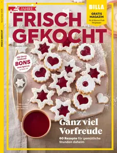 Billa  Frisch Gekocht ab 01.11.2025 gültig