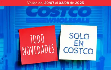 Vista previa Costco catálogo válido desde el 30.07.2025