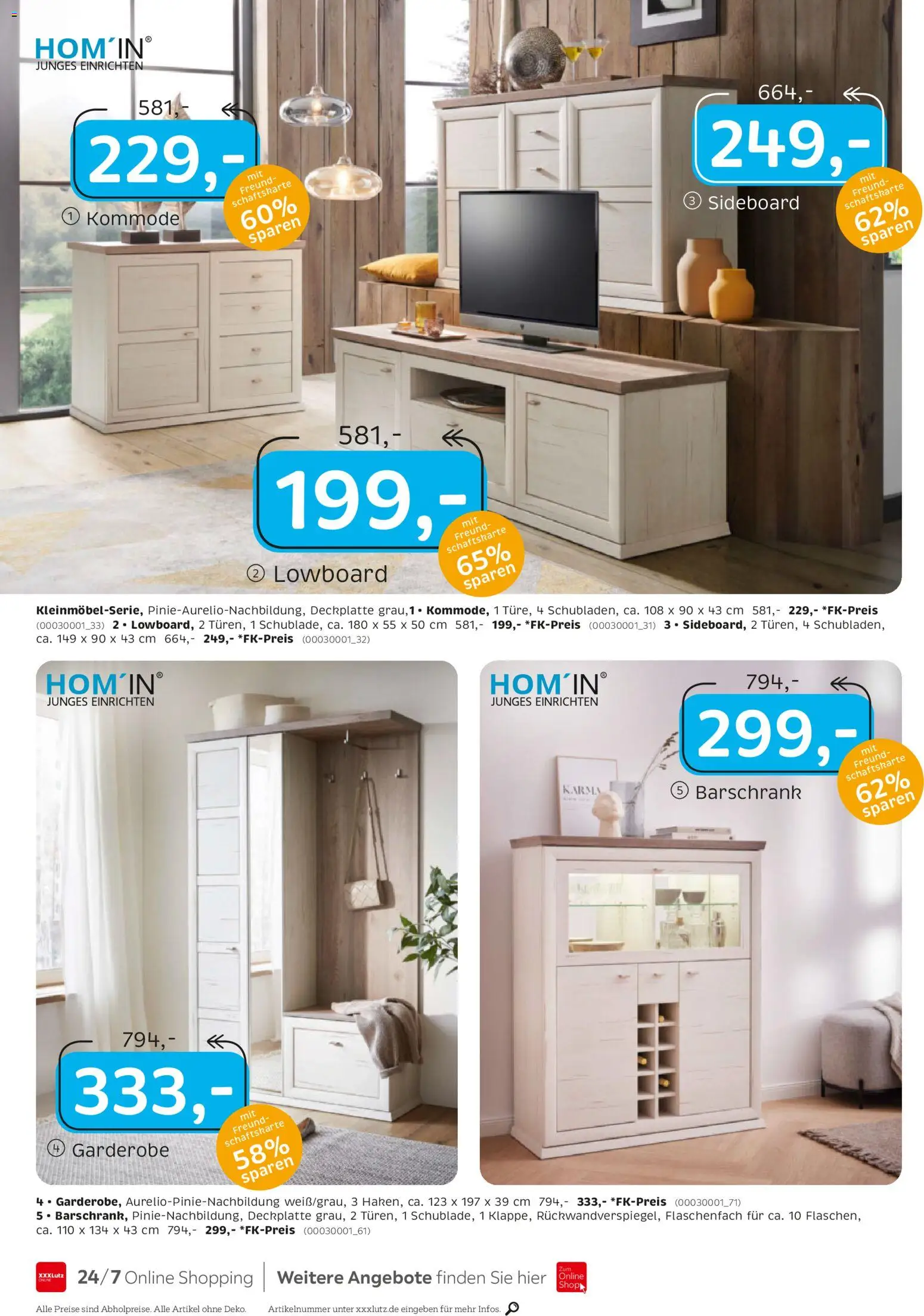 XXXL Lutz Junges Wohnen – gültig ab 22.02.2026 | Seite: 18 | Produkte: Sideboard, Lowboard, Kommode