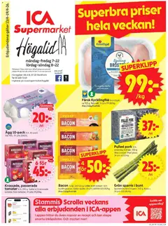 ICA Supermarket - Stockholm - Förhandsvisning av reklamblad från butik ICA Supermarket aktuell från 13.04.2026