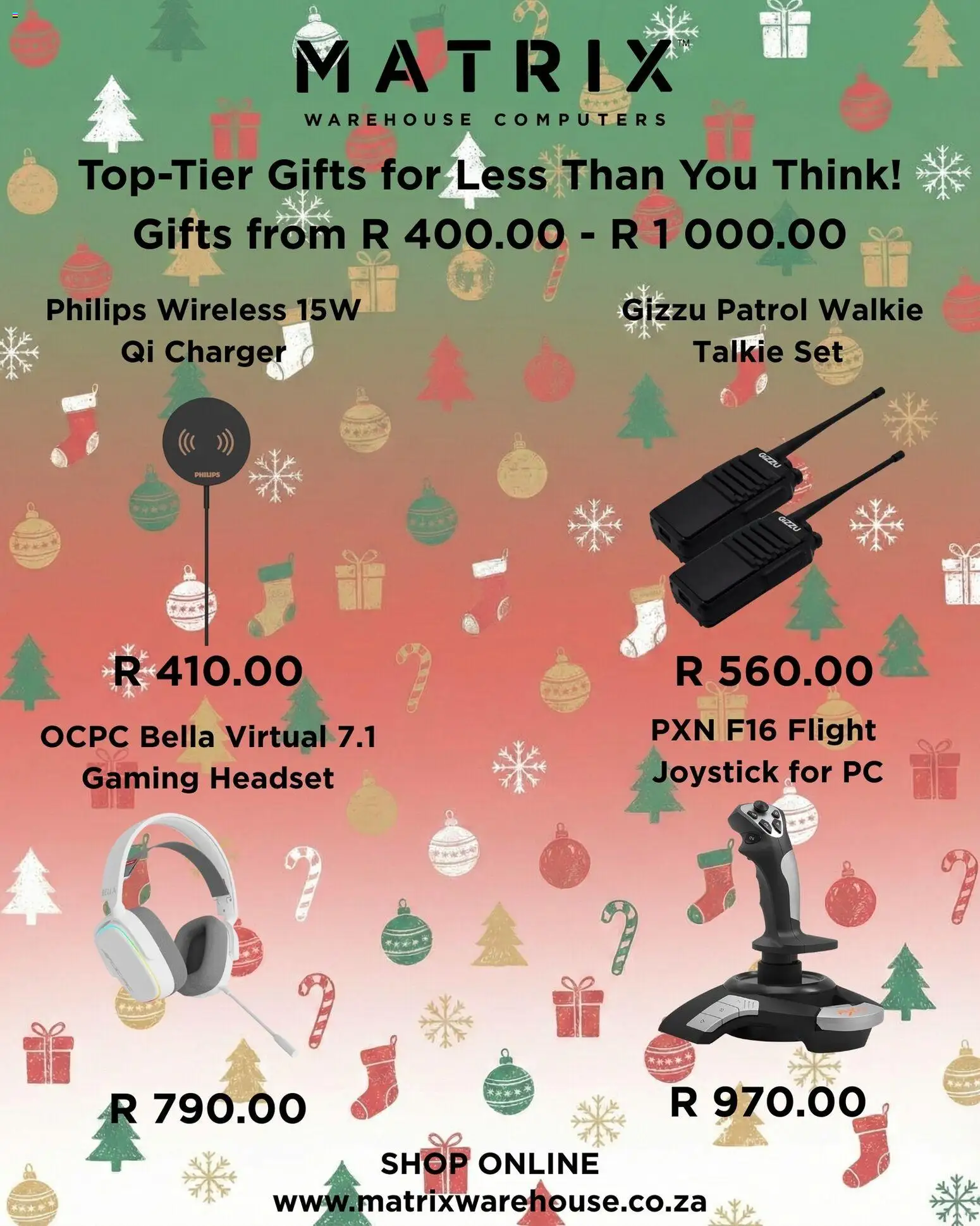 New Matrix Warehouse catalogue – valid from 09.12.2025 | Page: 1 | Products: Headset, PC, Charger