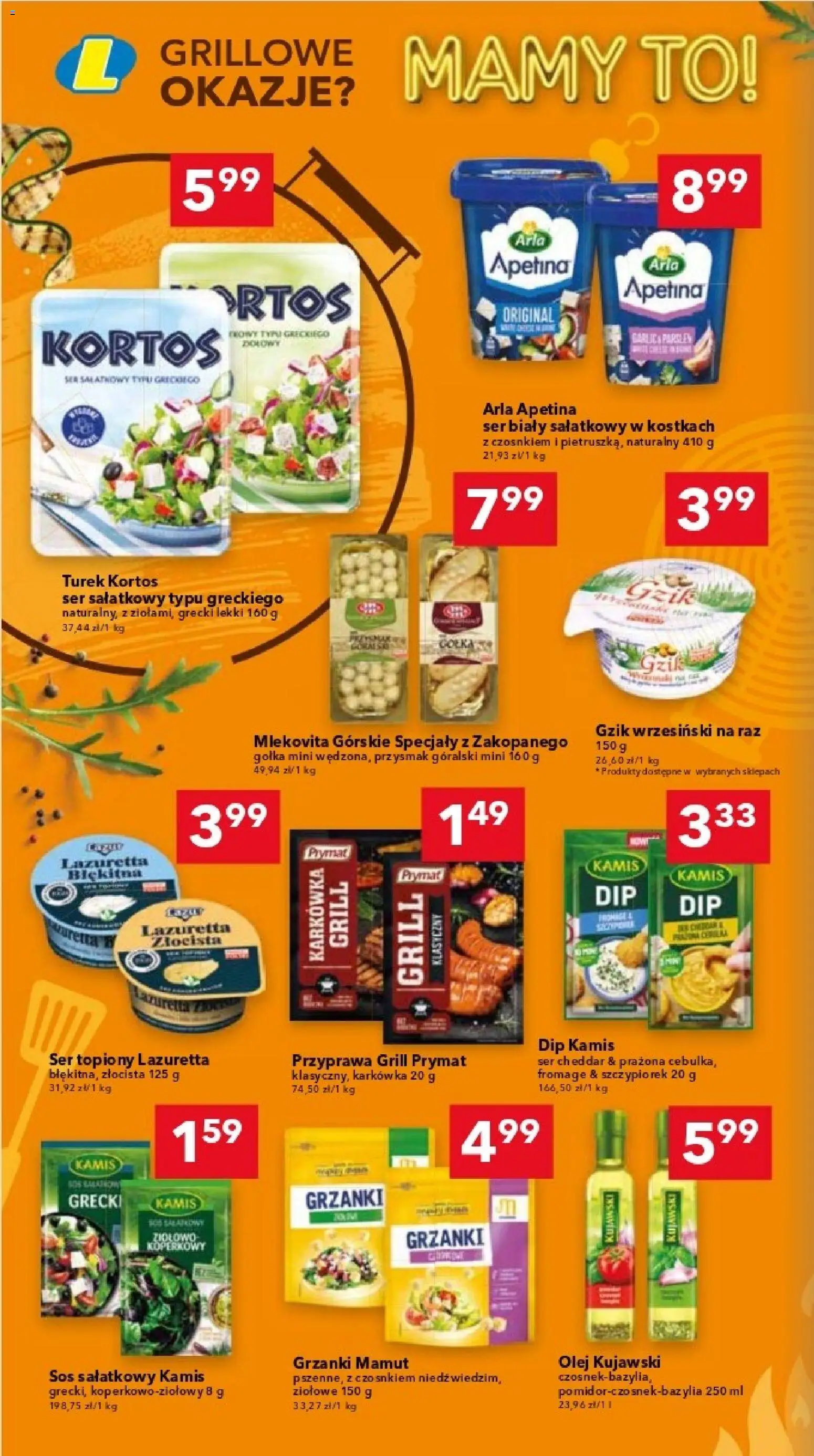 Lewiatan gazetka - Warszawa od 23.04.2026 | Strona: 6 | Produkty: Ser topiony, Ser, Cheddar, Sos