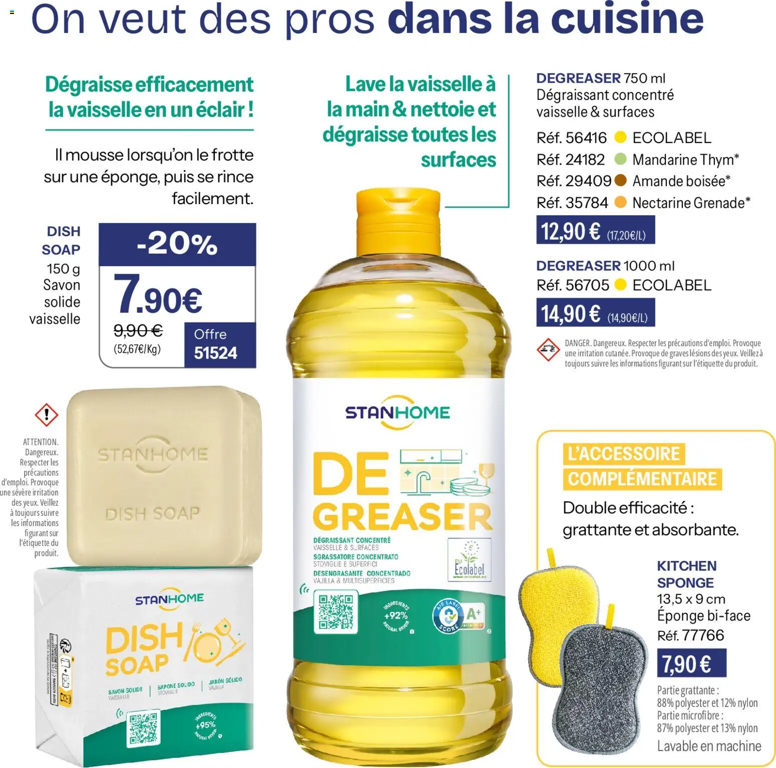 {H1} | Page: 18 | Produits: Amande, Eponge, Mousse, Savon