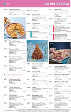 Picard - Prévisualisation de Picard Noël en grand valide à partir de 17.11.2025 | Page: 42 | Produits: Fruit de la passion, Pépites de chocolat, Macarons, Biscuits