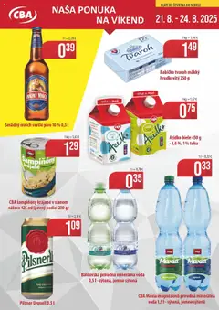 Sintra víkendová ponuka - náhľad platný od 21.08.2025