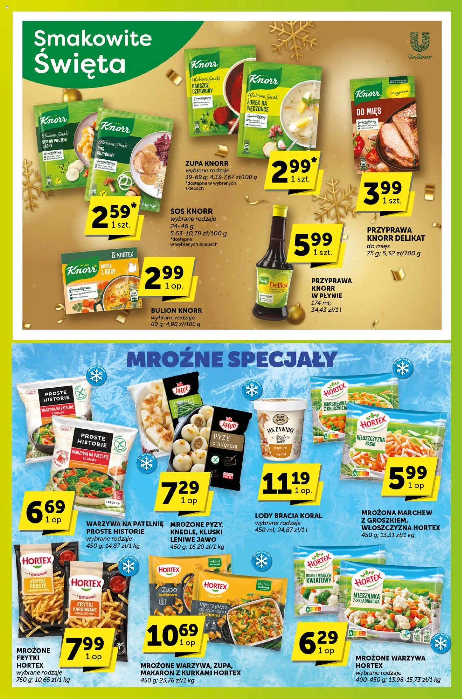 Groszek Gazetka - Sprawdź, co więcej od 13.11.2025 | Strona: 4 | Produkty: Patelnie, Frytki mrożone, Marchewka, Lody