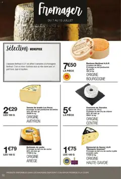  | Page: 16 | Produits: Robe, Emmental, Époisses, Fromage
