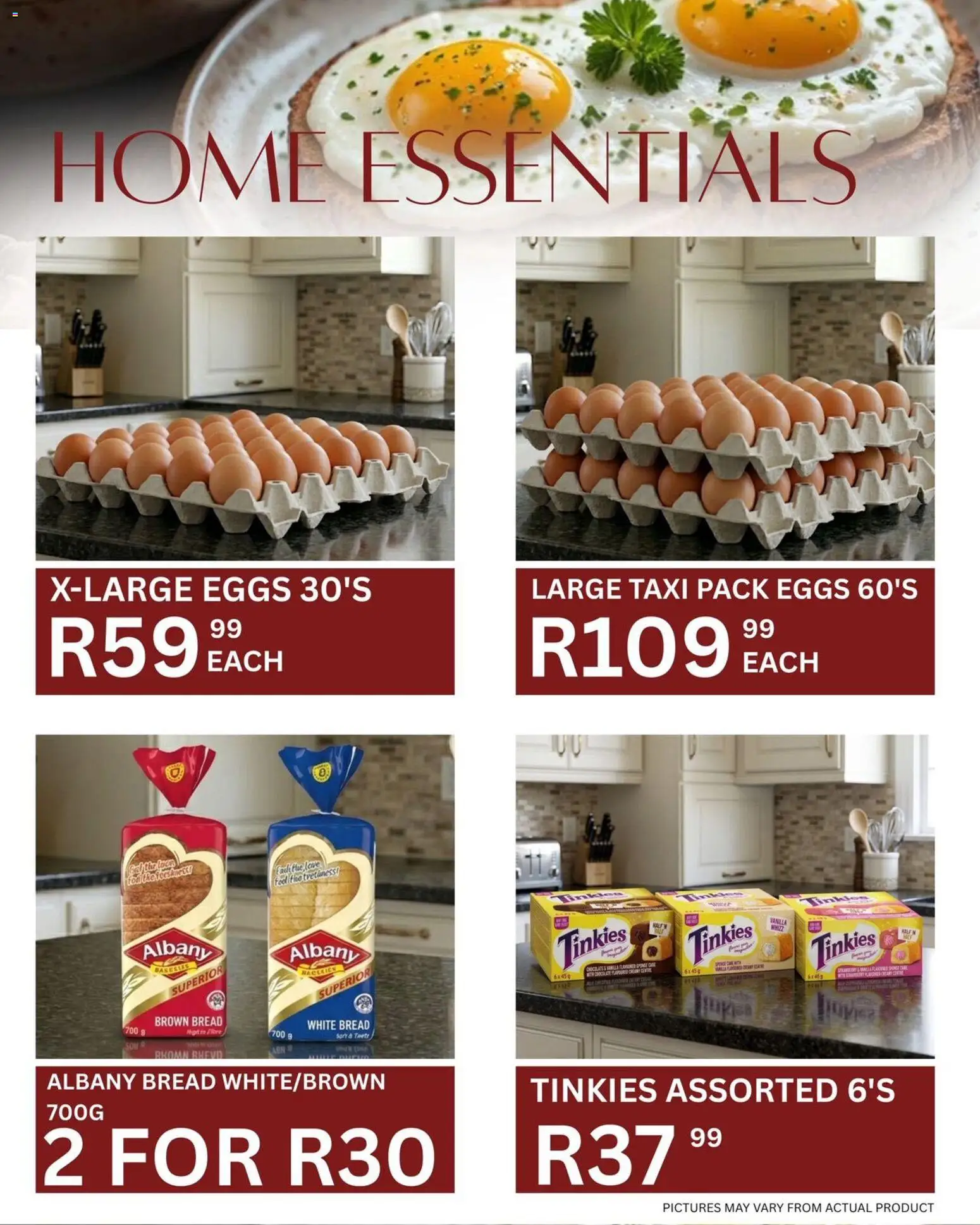 New Take n Pay catalogue – valid from 24.03.2026 | Page: 14 | Products: Eggs, Bread