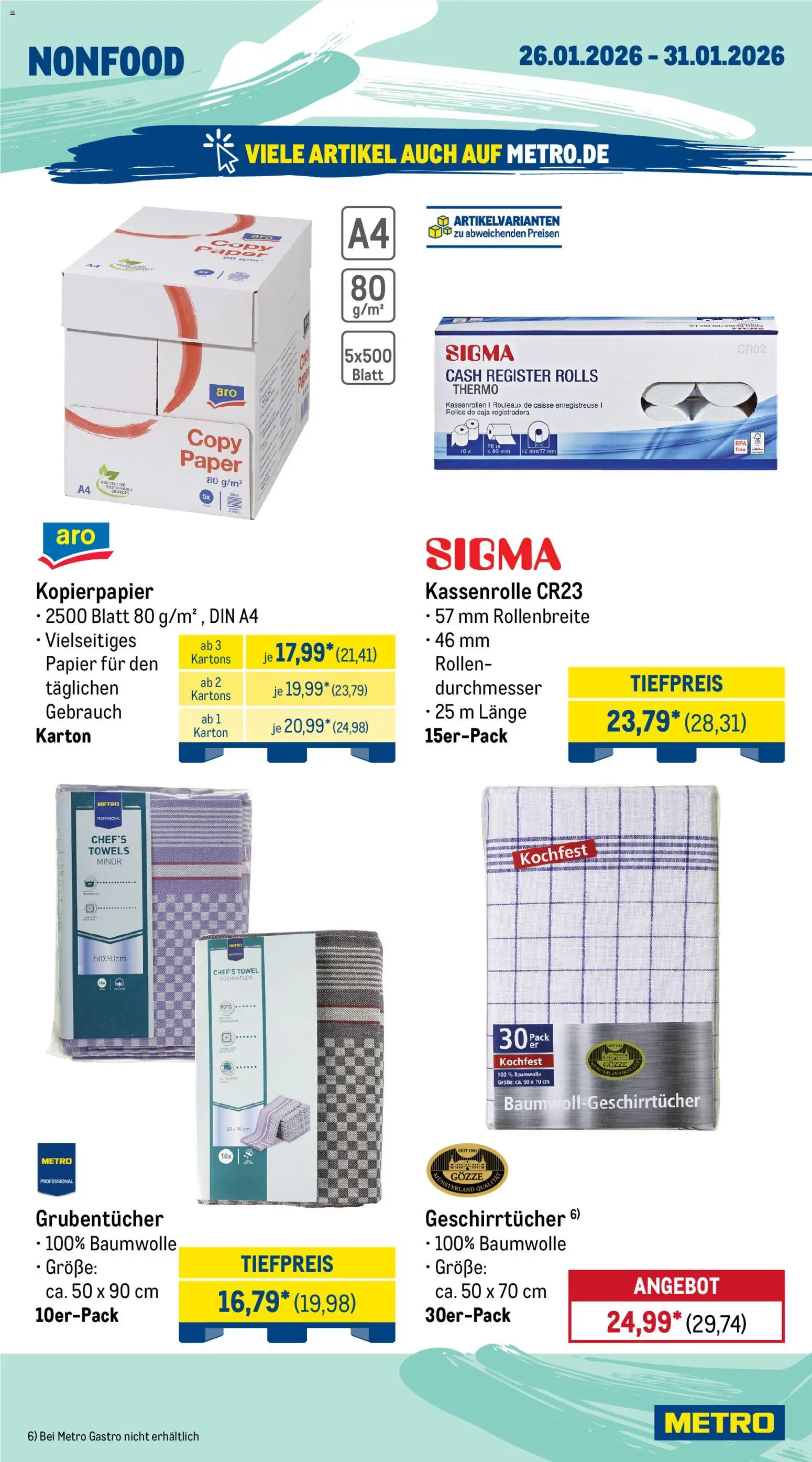 Metro Wochen-Angebote Gastro – gültig ab 26.01.2026 | Seite: 21