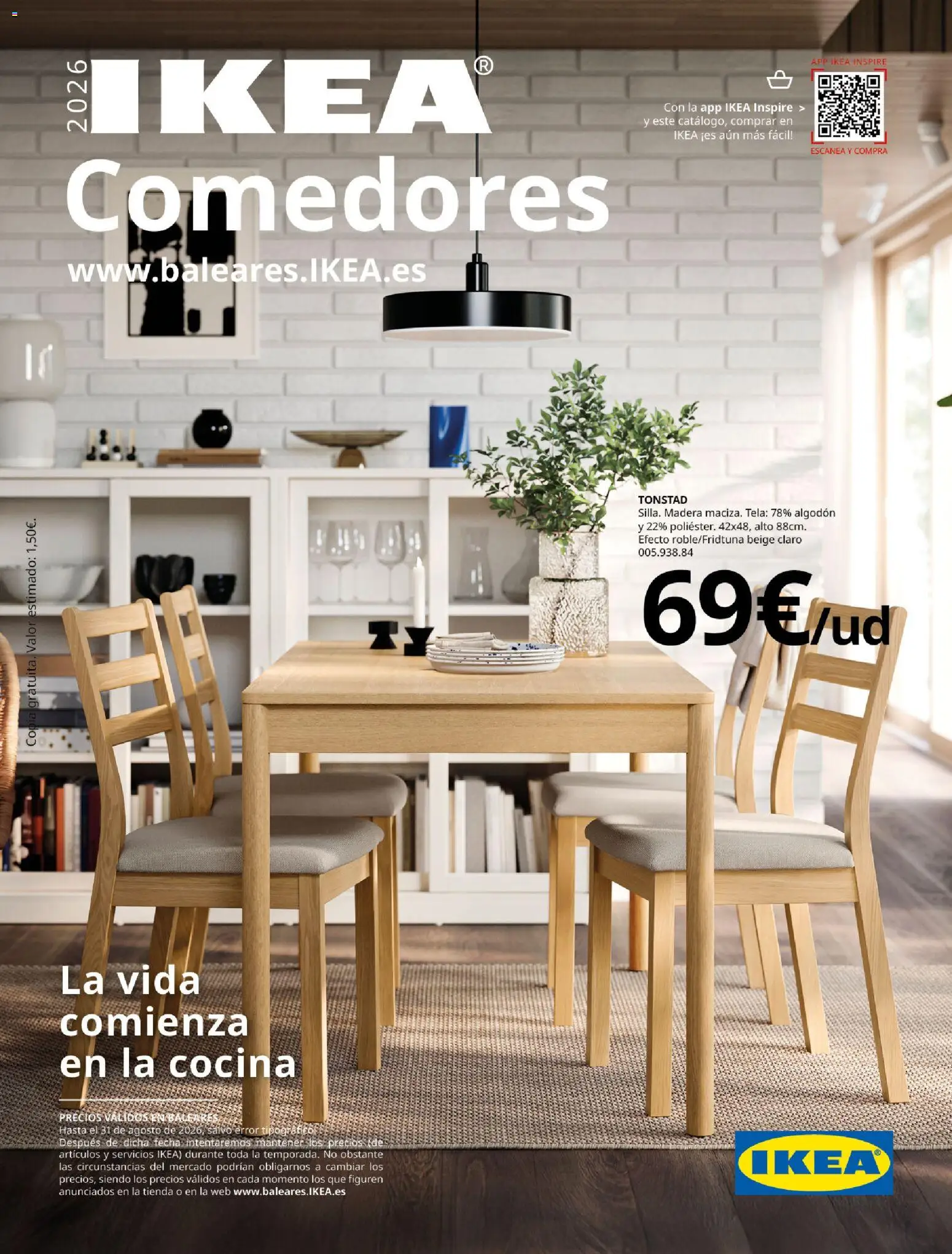 Catálogo IKEA Comedores │ válido desde el 06.03.2026 | Página: 1 | Productos: Cocina