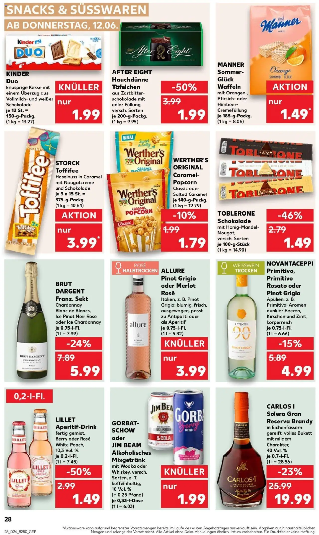 Kaufland prospekt Stadthagen	 - gültig ab dem 16.06.2025 | Seite: 43 | Produkte: Cola, Pfirsich, Bourbon, Wodka