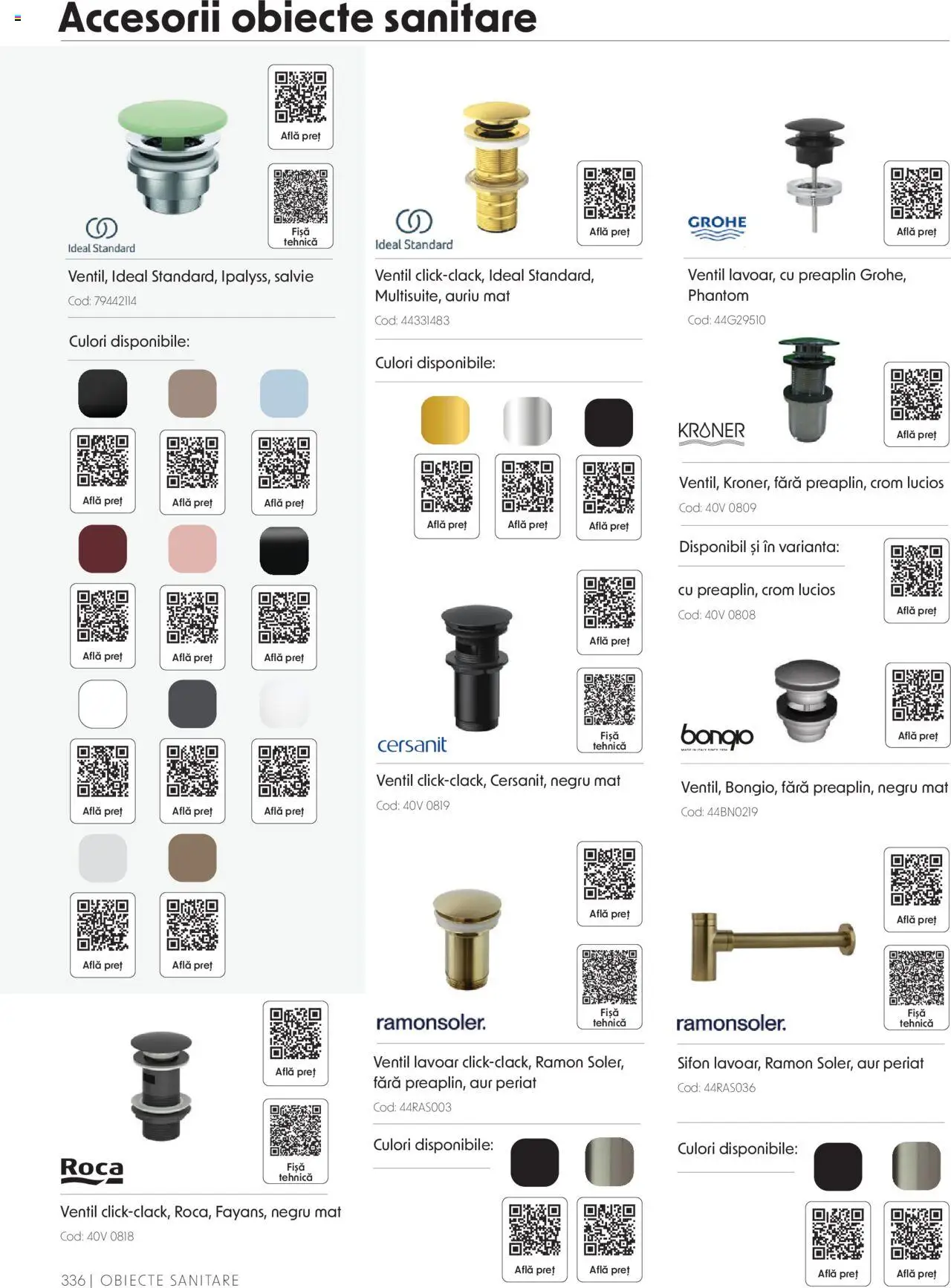 Catalog Romstal – valabil de la 25.11.2024 | Pagină: 336 | Produse: Lavoar