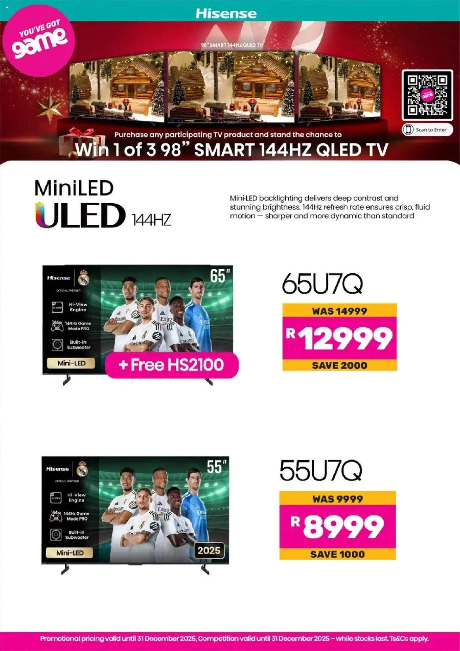 New Game catalogue – valid from 17.12.2025 | Page: 2 | Products: TV, Subwoofer