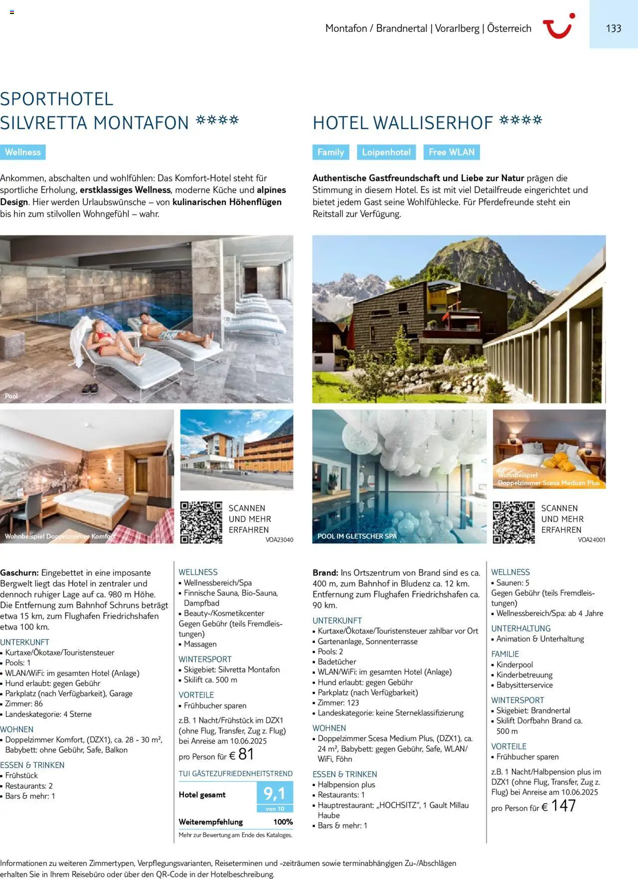 TUI Prospekt 	 – gültig ab 01.11.2024 | Seite: 133 | Produkte: Babybett, Küche, Föhn