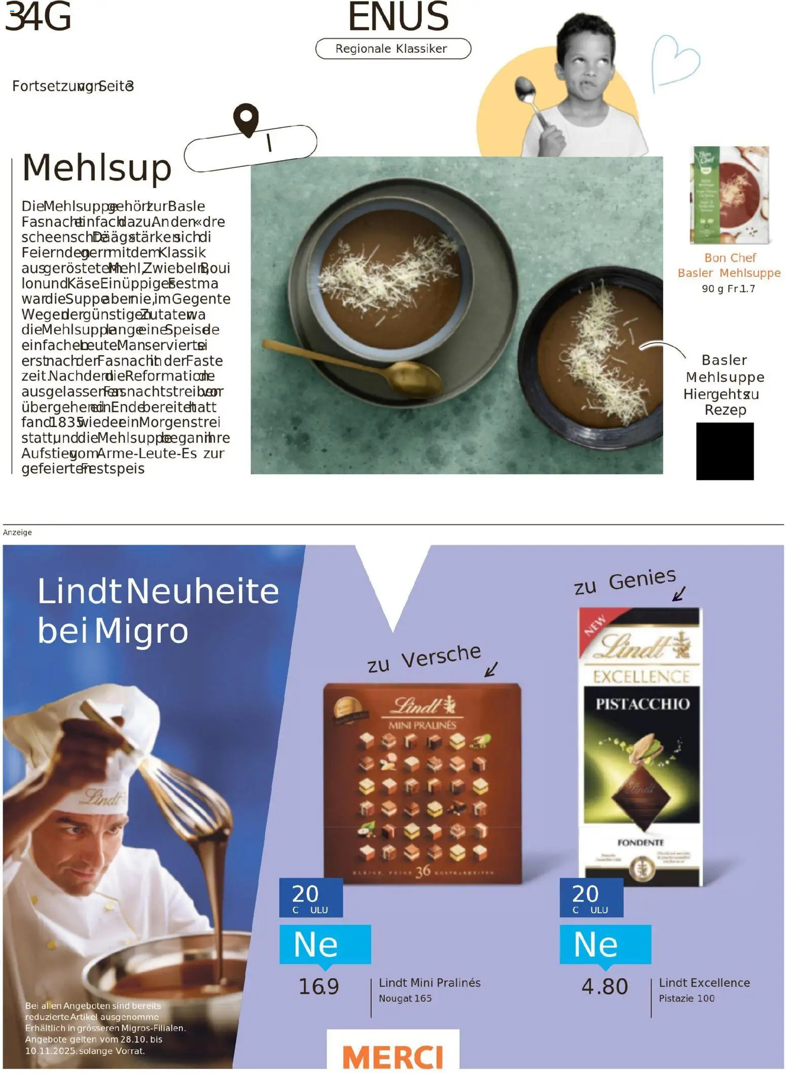 Migros Migros-Magazin-44-2025-d-AA – gültig ab 27.10.2025 | Seite: 34
