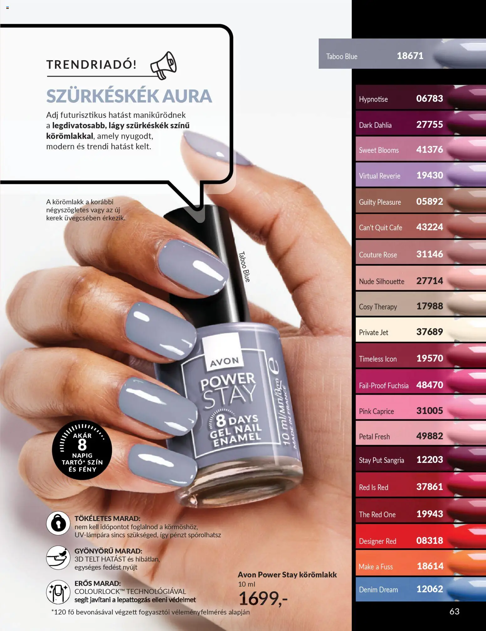 Avon akciós ujság - amely érvényes a következő dátumtól: 01.04.2026 | Oldal: 71