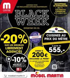 Möbel Martin - Prévisualisation de Möbel Martin Black Friday valide à partir de 16.11.2025
