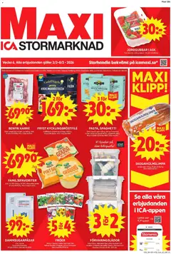 ICA Maxi - Burlöv - Förhandsvisning av reklamblad från butik ICA Maxi aktuell från 02.02.2026