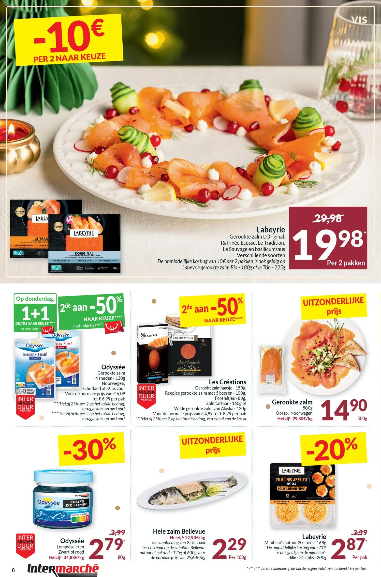 {H1} | Pagina: 8 | Producten: Zalm, Kaart