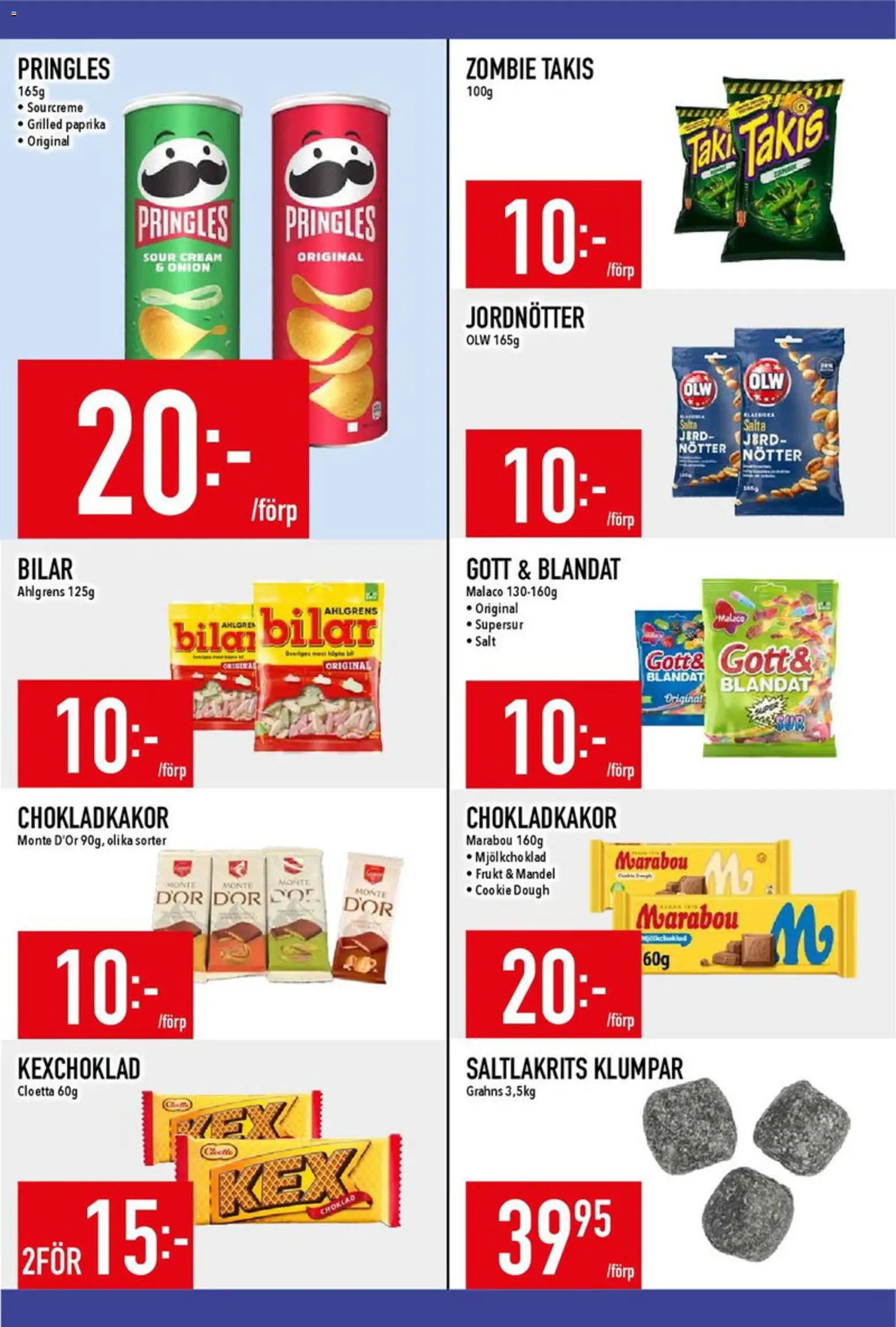 Matdax reklamblad aktuell från 02.03.2026 | Sida: 17 | Produkter: Salt, Jordnötter, Choklad, Nötter