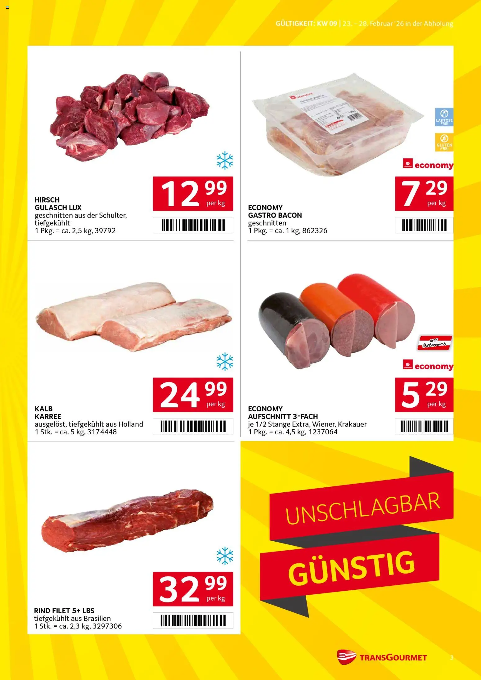 Transgourmet Flugblatt gültig ab 23.02.2026 | Seite: 3
