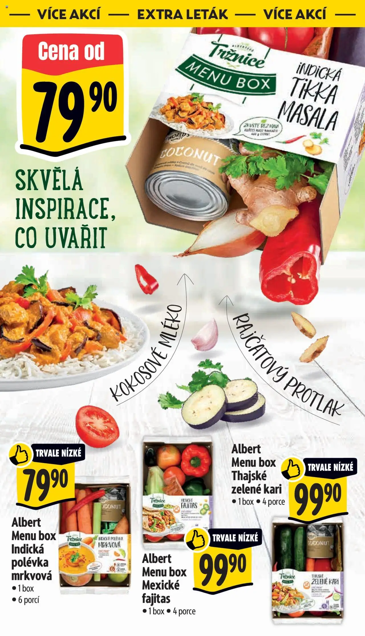 Albert leták - Supermarket od 11.06.2025 | Strana: 38 | Produkty: Rajčatový protlak, Kokosové mléko, Box, Mléko