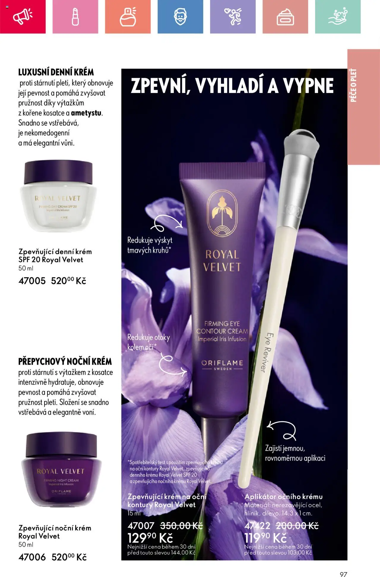 Oriflame katalog č.08/2025 od 25.05.2025 | Strana: 97 | Produkty: Test, Krém, Velvet