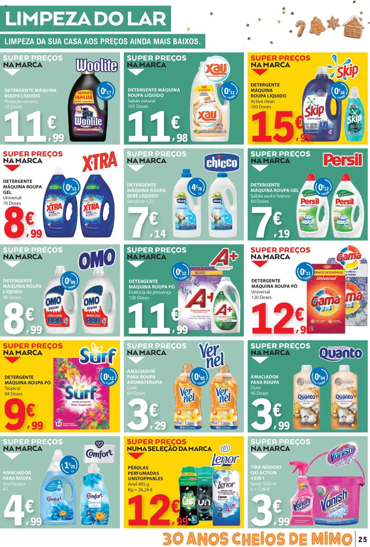 E.Leclerc folheto │ válido de 11.12.2025 | Página: 25 | Produtos: Perfume, Pó, Sabão, Persil