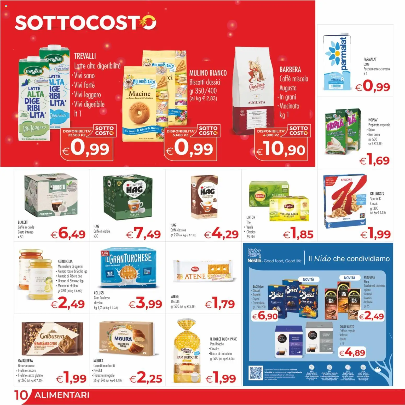 Volantino MerSi Supermercati del 29.11.2025 | Pagina: 10 | Prodotti: Tè, Mandarini, Limone, Arancia