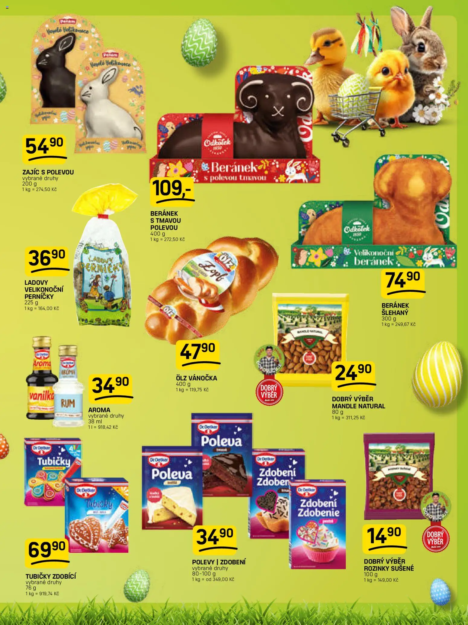 Flop leták od 01.04.2026 | Strana: 7 | Produkty: Rozinky, Vánočka, Mandle, Perníčky