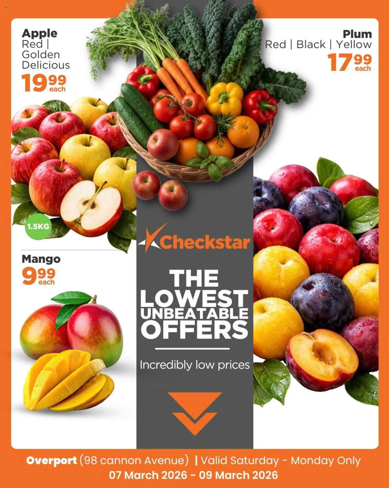New Check Star catalogue – valid from 07.03.2026 | Page: 1 | Products: Mango