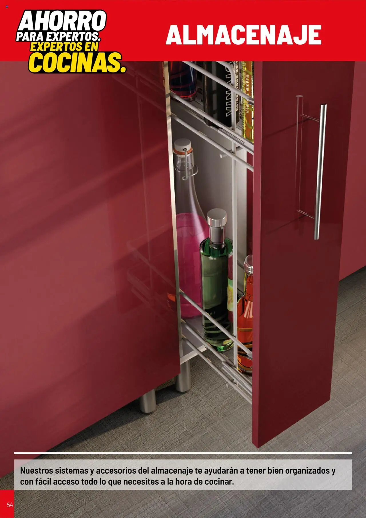 Brico Depôt Cocinas │ válido desde el 01.04.2025 | Página: 54 | Productos: Té, Almacenaje