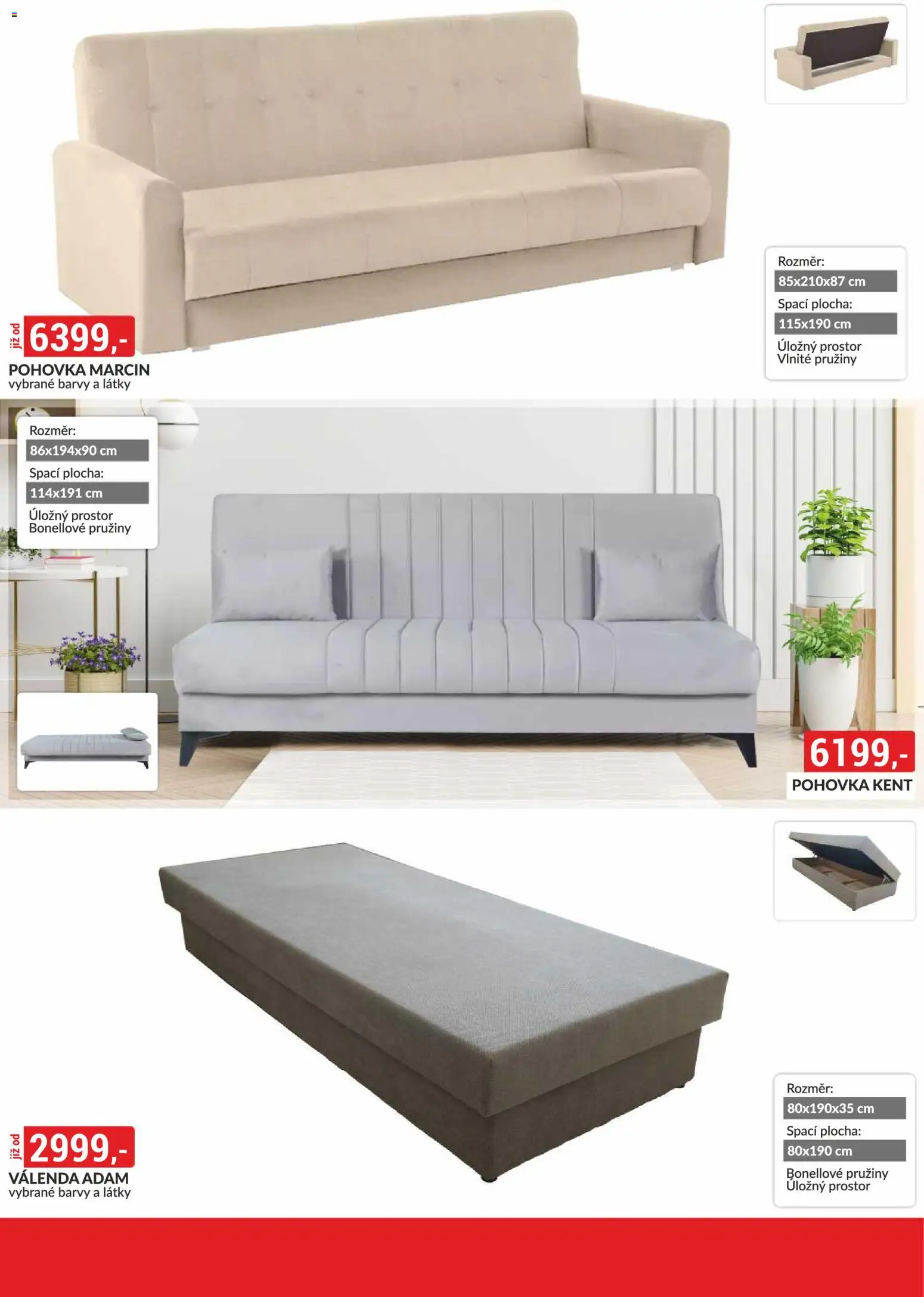 BAUMAX leták - Bydlení na míru podle vašeho stylu od 01.02.2026 | Strana: 41 | Produkty: Válenda, Pohovka, Barvy