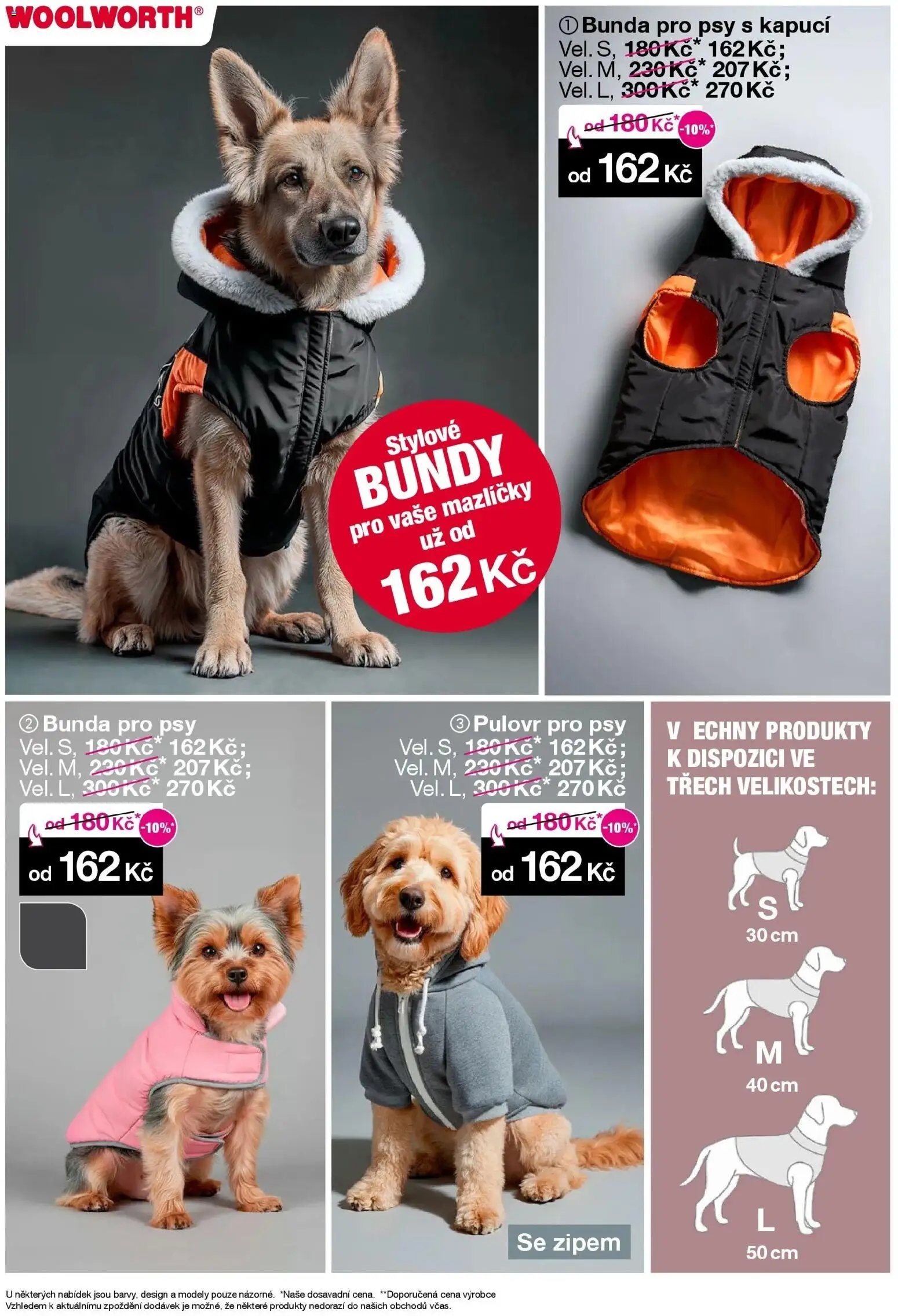 Woolworth leták od 31.10.2025 - akční nabídka | Strana: 16 | Produkty: Bunda, Modely, Bundy