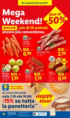 Anteprima del volantino Mini spiedini di suino, 400 g confezione valido a partire dal 02.02.2026 | Pagina: 49