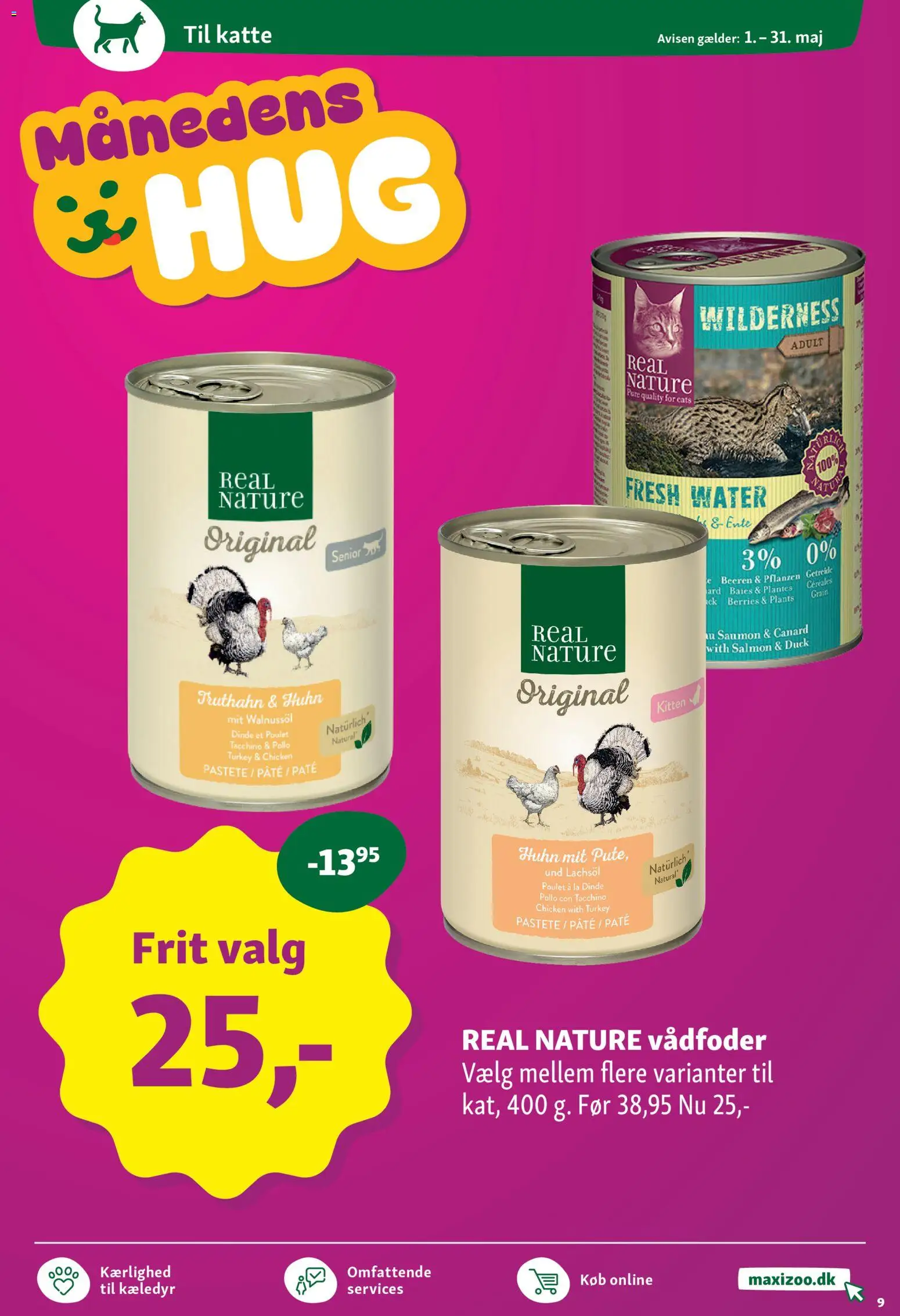 Maxi Zoo tilbudsavis – gyldig fra 01.05.2026 | Side: 9 | Produkter: Paté